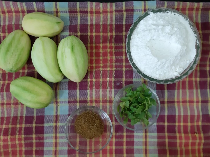 Ingredients for mango drink