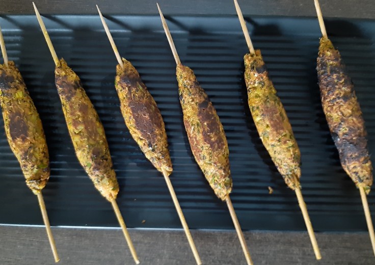 Veg Seekh kebab