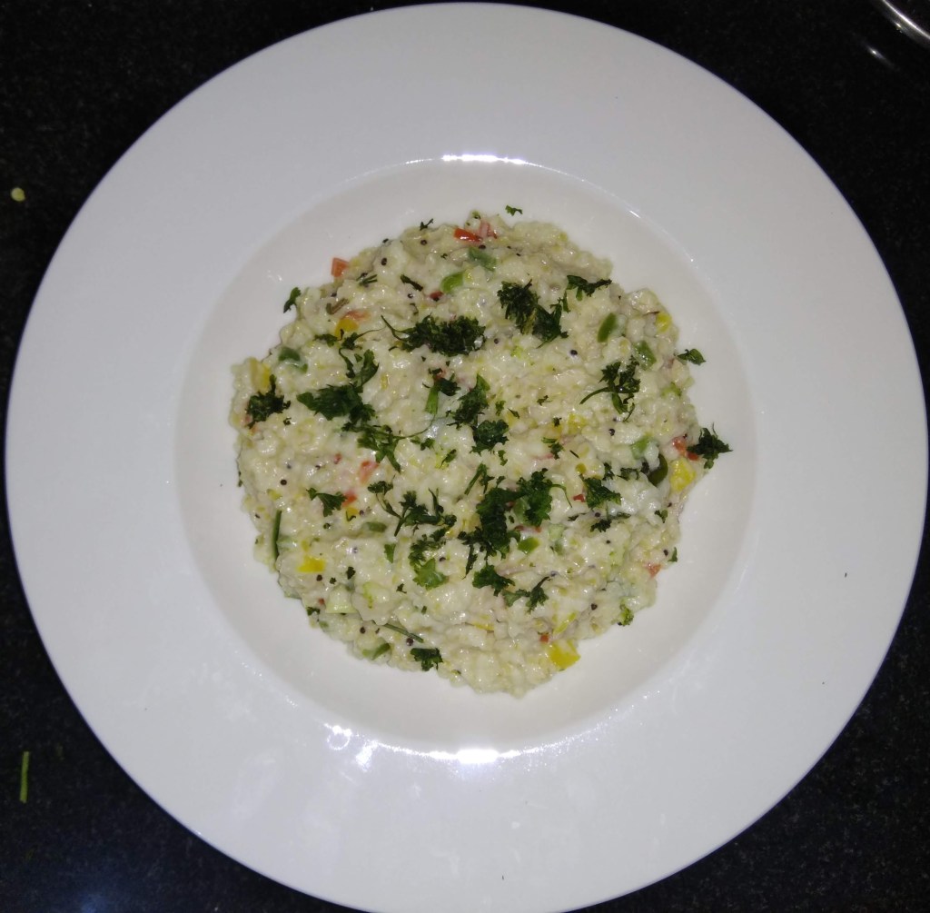 Cracked wheat upma&nbsp;recipe