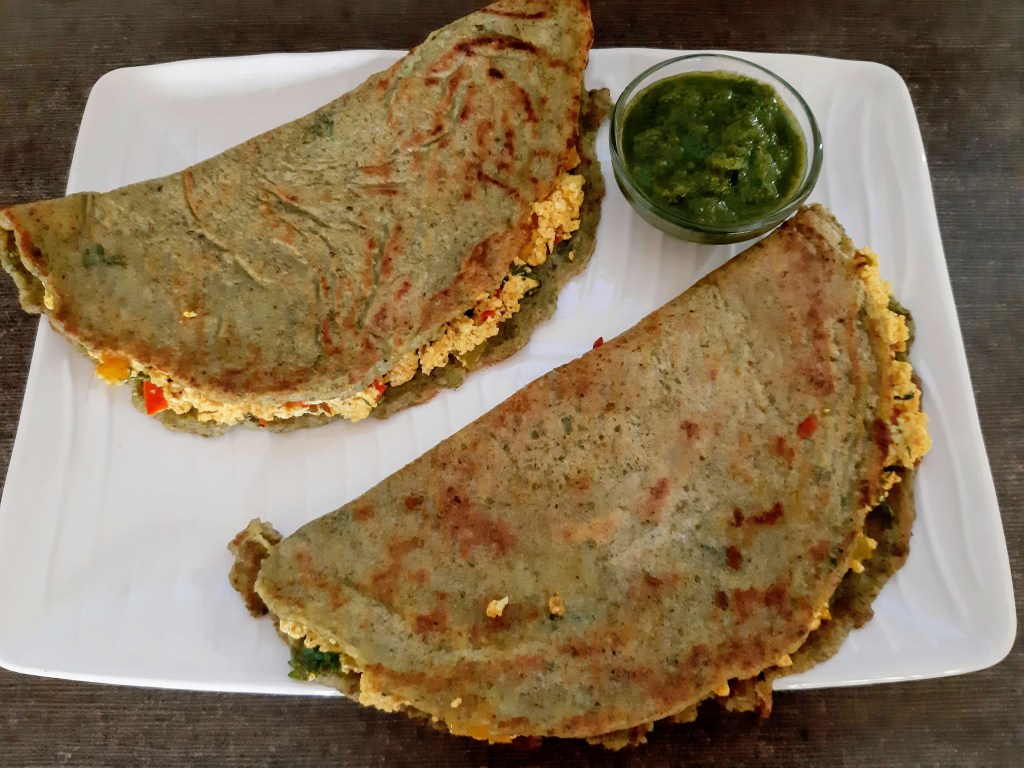 Moong Dal Paneer&nbsp;Chilla