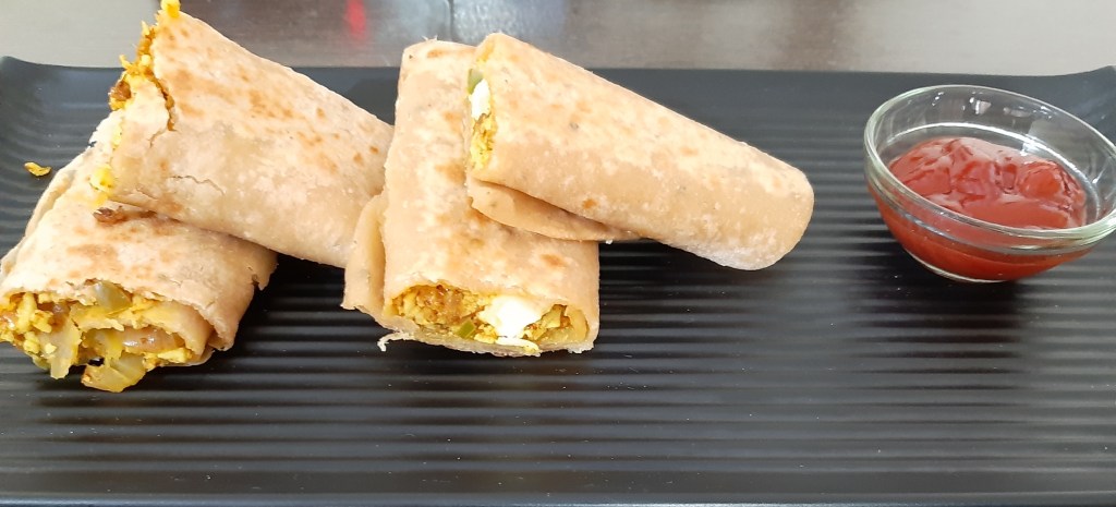 Paneer Roll/ Paneer&nbsp;Paratha